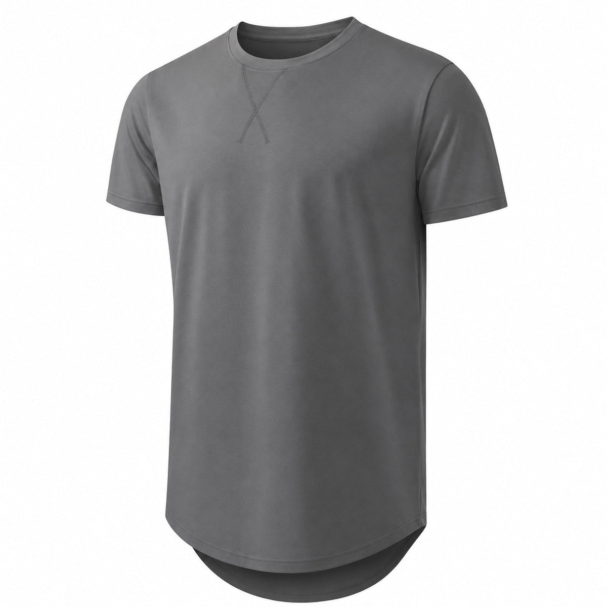 🔥Men's 12-Pack Cotton Hipster Hip Hop Longline Crewneck T-Shirt