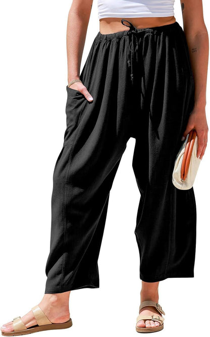 🔥FINAL SALE⚡Women's  Linen Wide Leg Pants