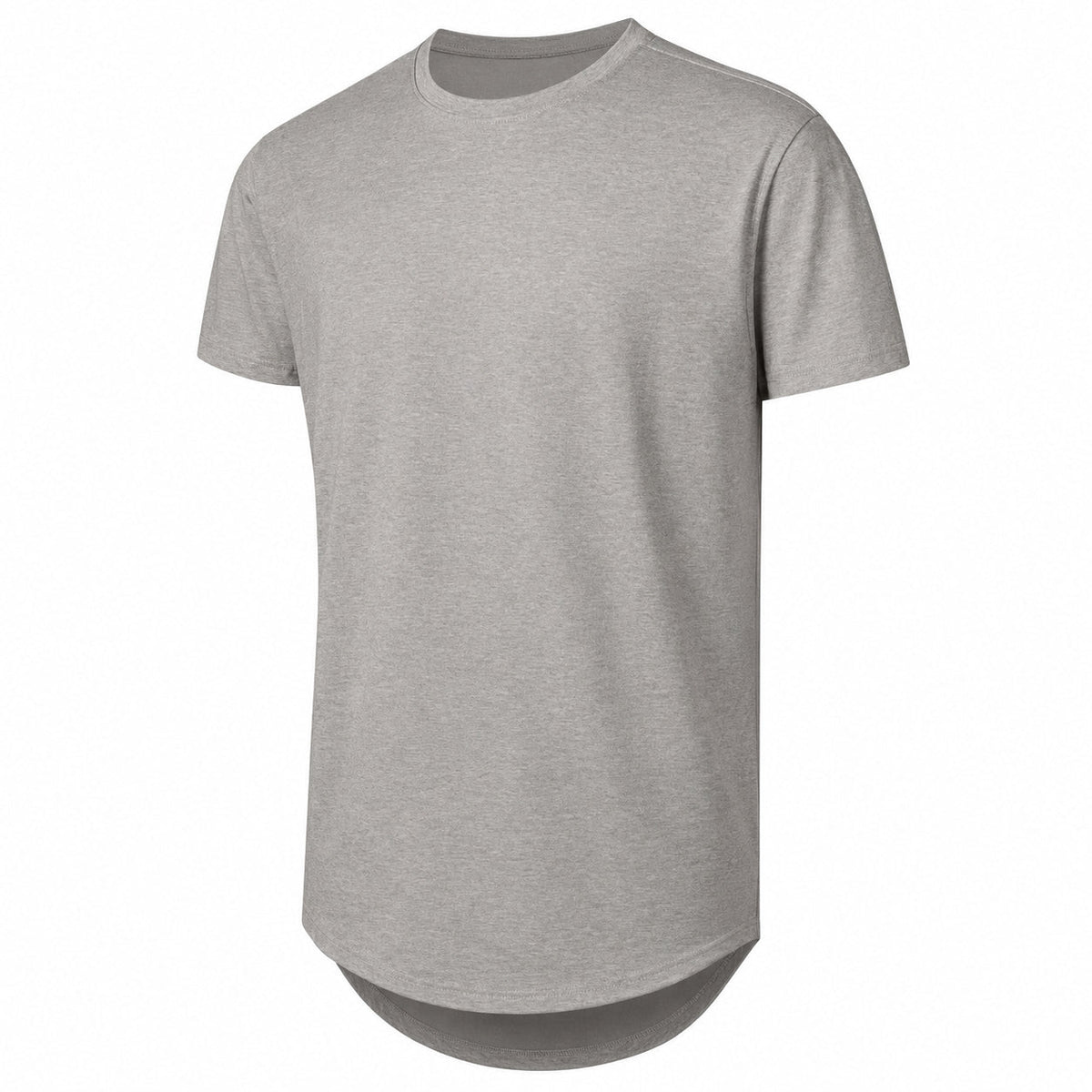 🔥Men's 12-Pack Cotton Hipster Hip Hop Longline Crewneck T-Shirt