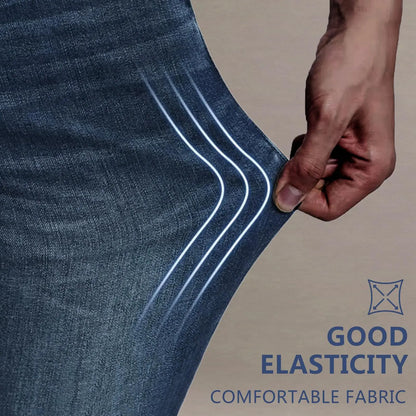 🔥 BEST SELLER | 6PCS $24.99 | Men’s Stretch Cotton Loose-Fit Drawstring Jeans