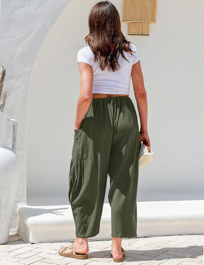 🔥FINAL SALE⚡Women's  Linen Wide Leg Pants