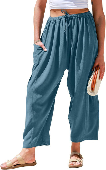 🔥FINAL SALE⚡Women's  Linen Wide Leg Pants