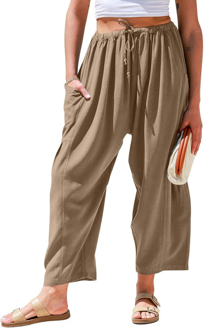 🔥FINAL SALE⚡Women's  Linen Wide Leg Pants