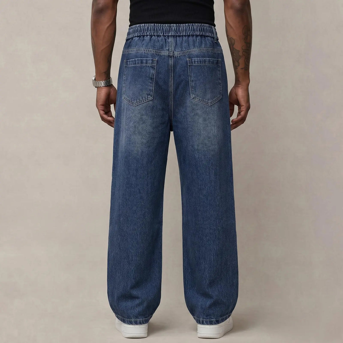 🔥 BEST SELLER | 6PCS $24.99 | Men’s Stretch Cotton Loose-Fit Drawstring Jeans
